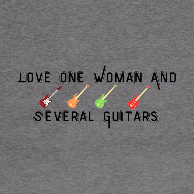 Love One Woman And Several Guitars by Corazzon